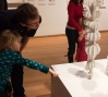 Exploring the galleries: Photo: Sara Silverstein
