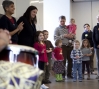 A movement and music workshop: Photo: Jocelyn Chase