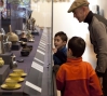 Exploring the galleries 
