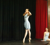 Dancers Katie Gibson (left) and Lauren Toole (right): photo: Terry 