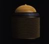 Second Dome, 1983-1989: Pure gold, 22K gold, steel, 3 x 3 x 3 in. (7.6 x 7.6 x 7.6 cm)  Private Collection. Photo: John Bigelow Taylor