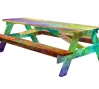 Aaron Anderson and Eric Timothy Carlson: Sketch for †ΗΞ Ο†ΗΞ® †▲b❙ Ξ: Colored Wood and Shape Benefit, 2013, image courtesy of the artist