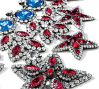 Lawrence Vrba (early 1990s), United States: “Fourth of July” bib necklace. Austrian and Czech rhinestones, silver plated. Formerly in the collection of Jane Clarke. © Pablo Esteva