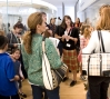MAD visitors during a gallery tour 