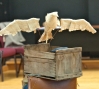 Immigrant Letter Bird, 2010, Paper and Reed, Photo by Rich Wagner 