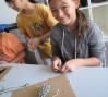 Student in a workshop 