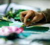 Working in the studio 