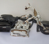 1994 Harley Davidson Road King: 1994 Harley Davidson Road King, 2010, stoneware in reduction firing