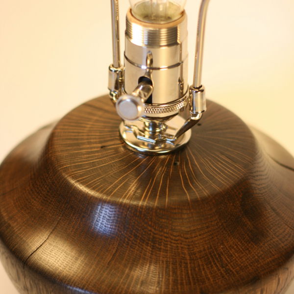 Oak lamp