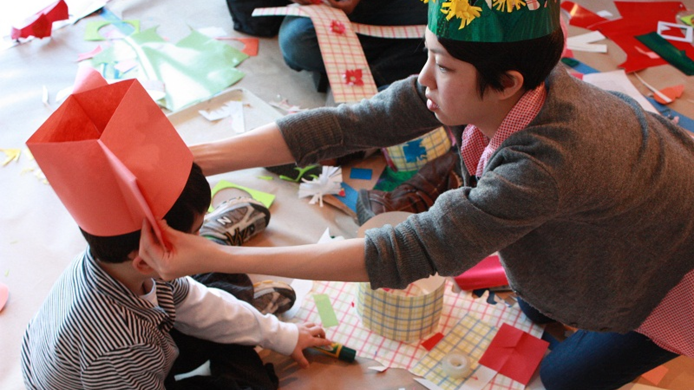 Studio Sunday Participants at Work