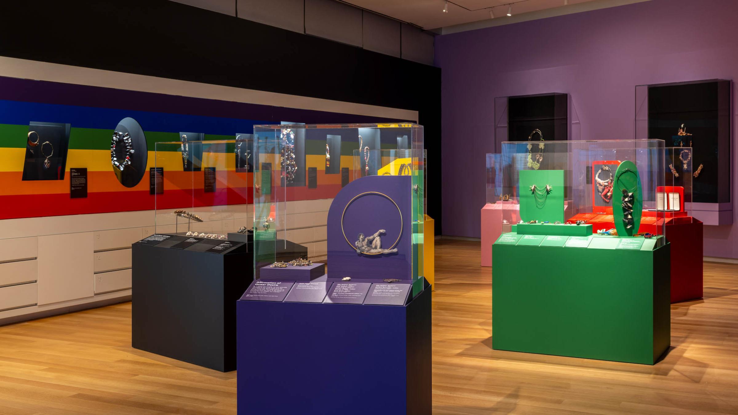 Installation view of OUT of the Jewelry Box