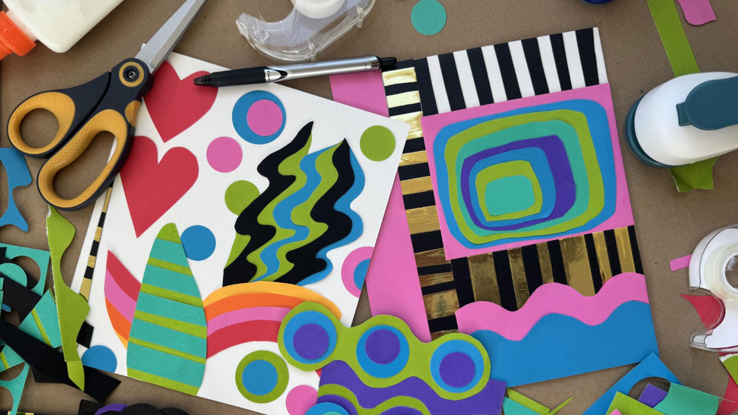 Design Happy Hour: Mad MAD Collaging with Zander Schlacter