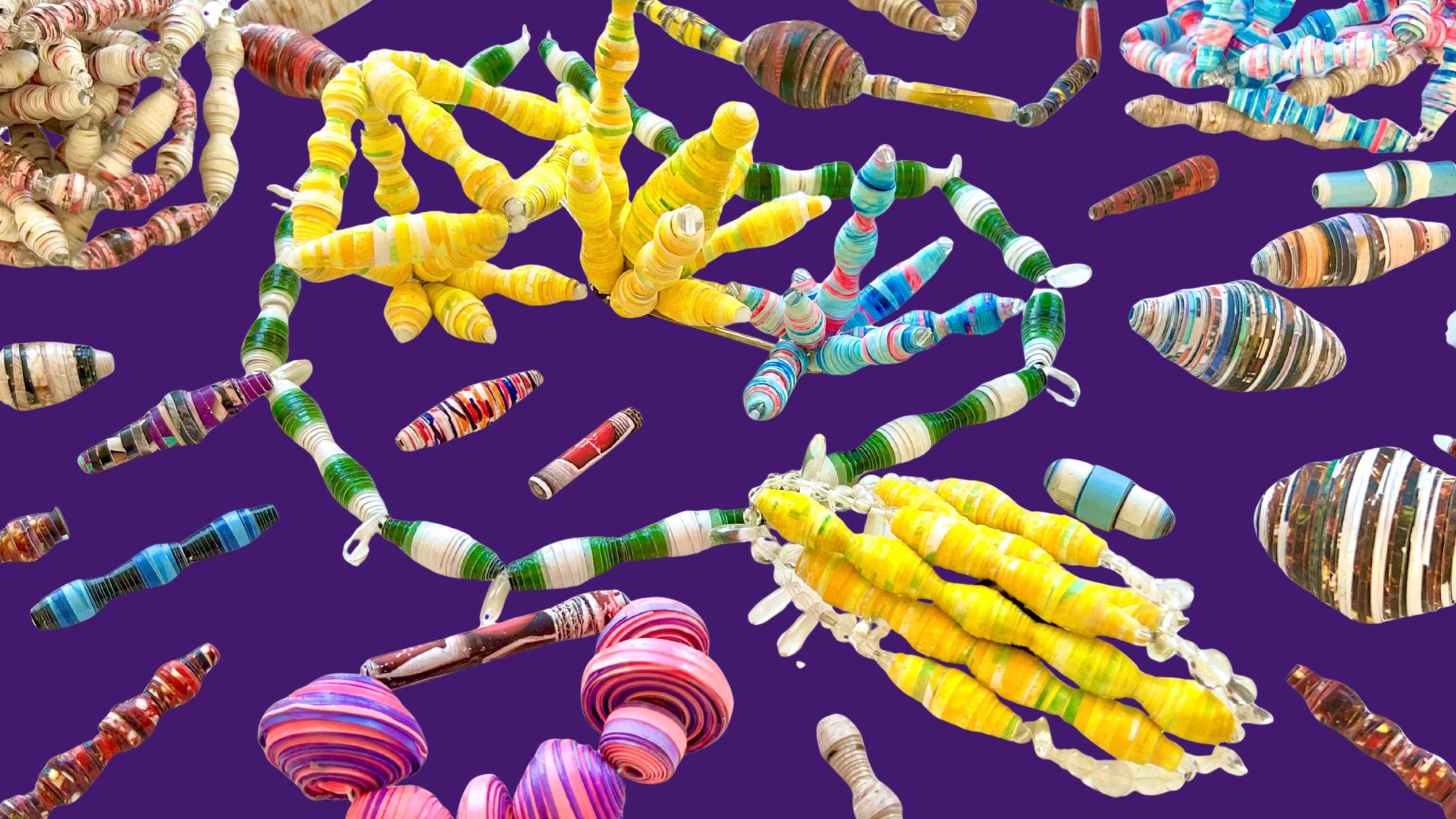 Design Happy Hour: Paper Jewelry with Kazue Taguchi