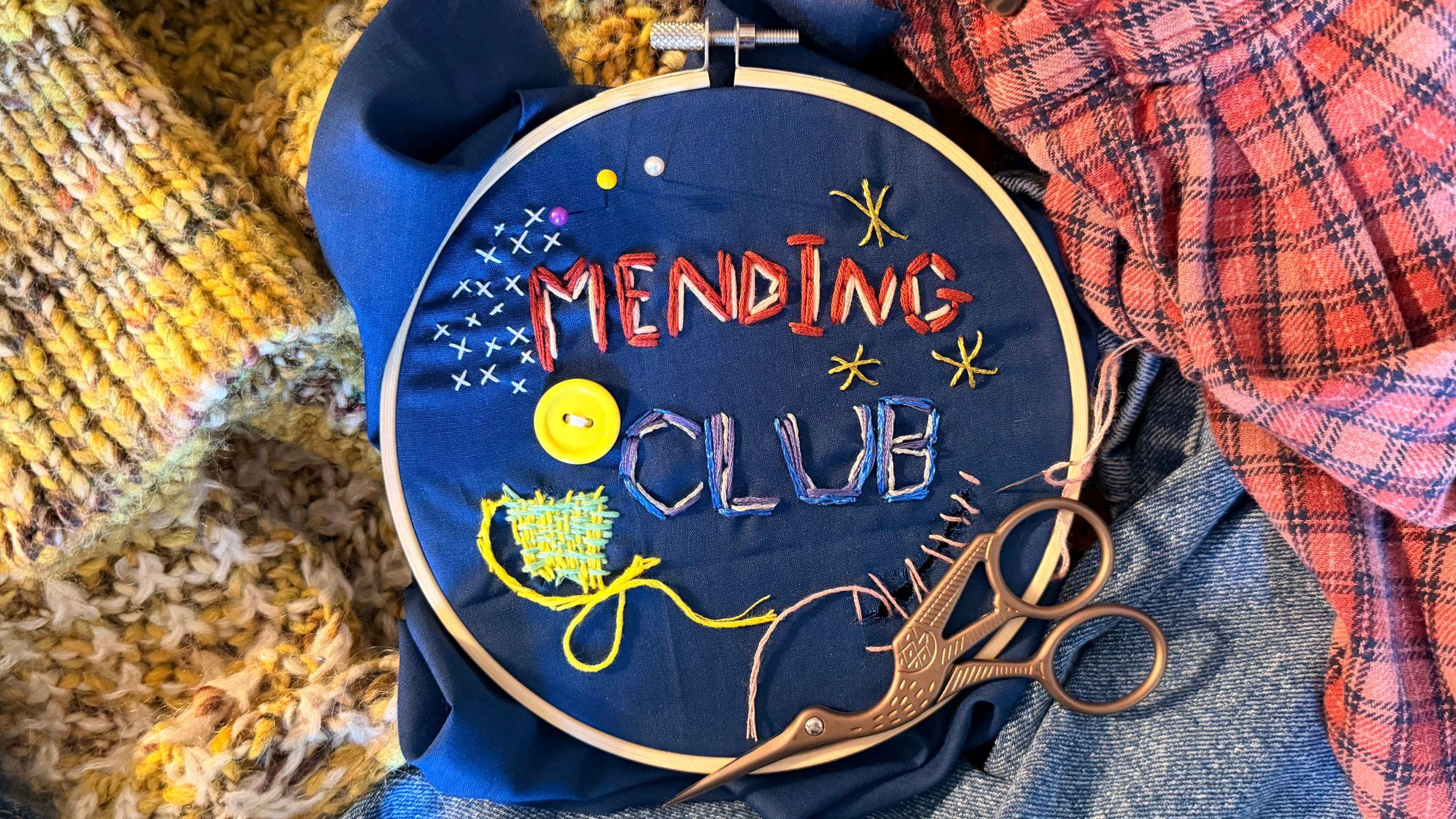 Mending Club Banner