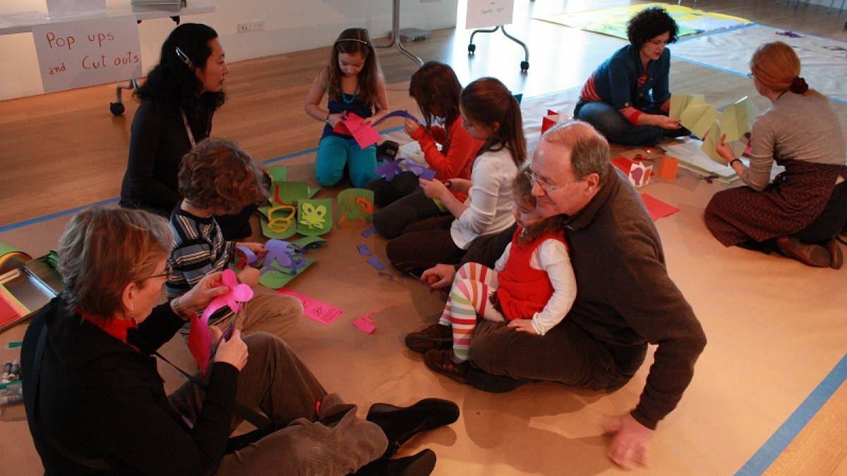 Studio Sunday Participants at Work