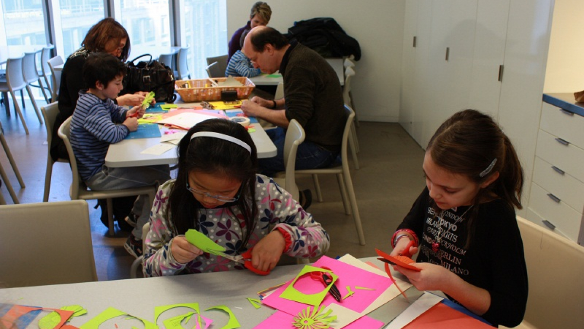 Studio Sunday Participants at Work