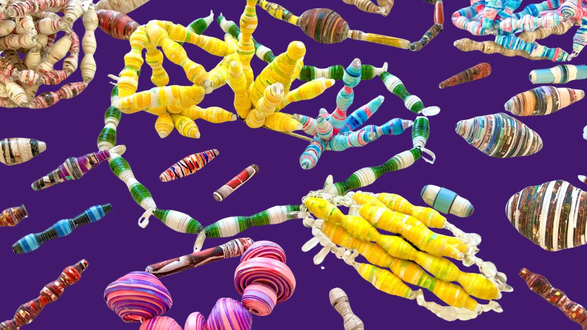 Design Happy Hour: Paper Jewelry with Kazue Taguchi