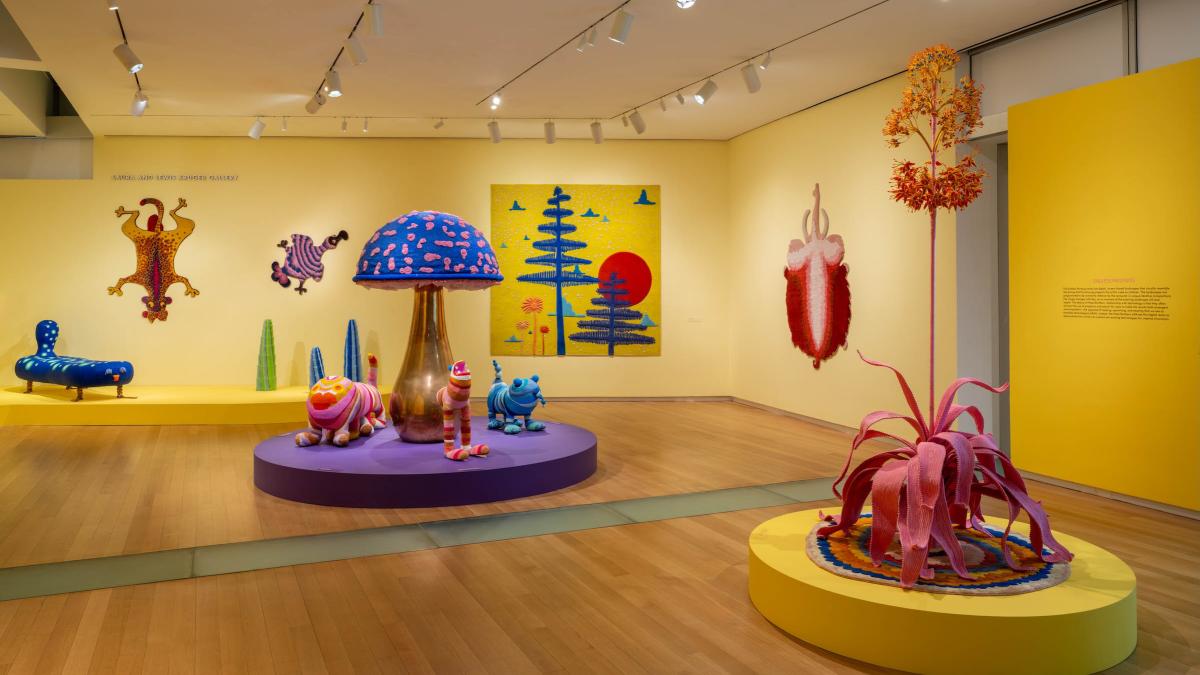 Installation view of Haas Brothers: Uncanny Valley. Photo: Jenna Bascom