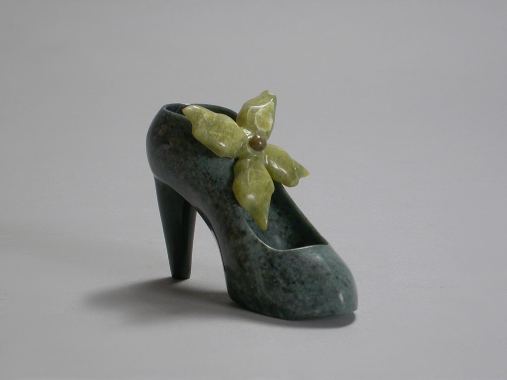 Jamasie Pitseolak: High Heel Shoe, 2011