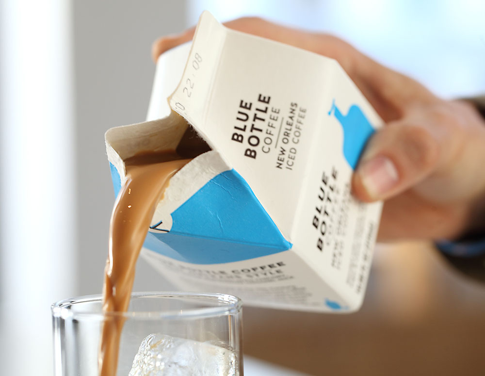 New Orleans Iced Coffee Carton: Photo: Clay McLachlan