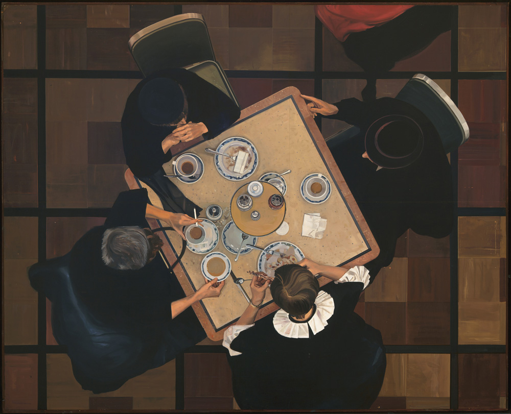 Automat (1966-1968): Oil on board 48 x 60 in. Private collection Photo by Luc Demers