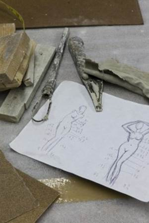 Mannequin Sketch and Tools, 2014: Collection of Ralph Pucci;  Photo by Antoine Bootz