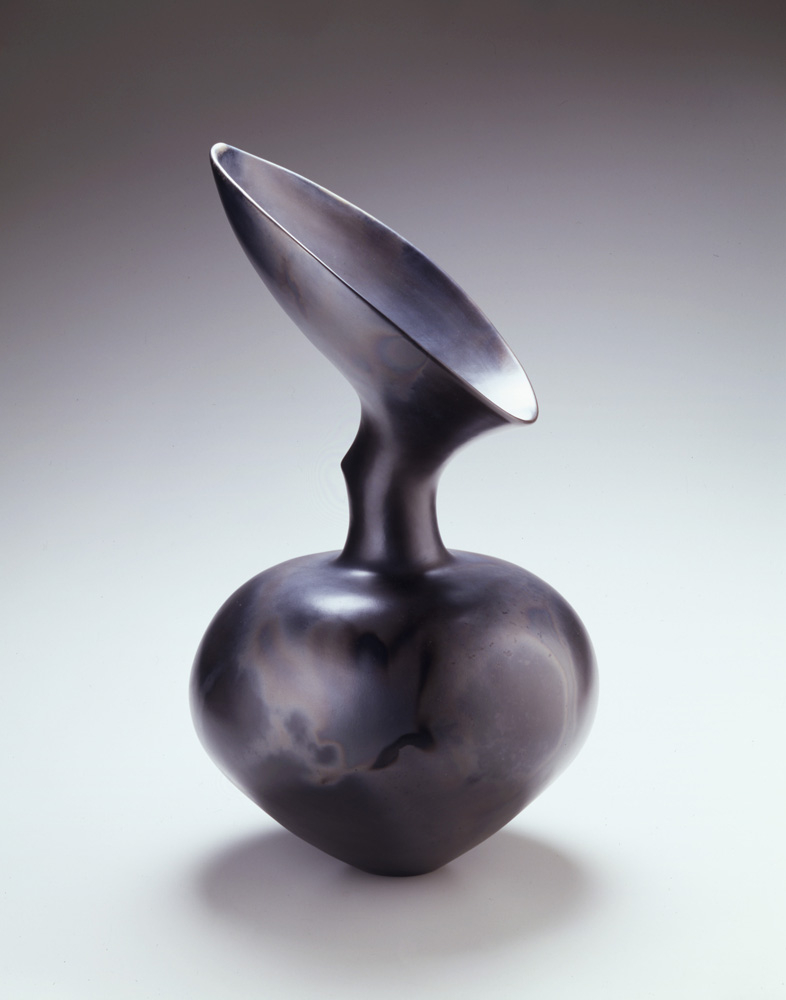 Magdalene Odundo: Untitled #10, 1995; Earthenware; 21 1/4 x 12 x 12 in.; Newark Museum, Purchase 1996 Louis Bamberger, Bequest Fund 96.29; Photo by Richard Goodbody