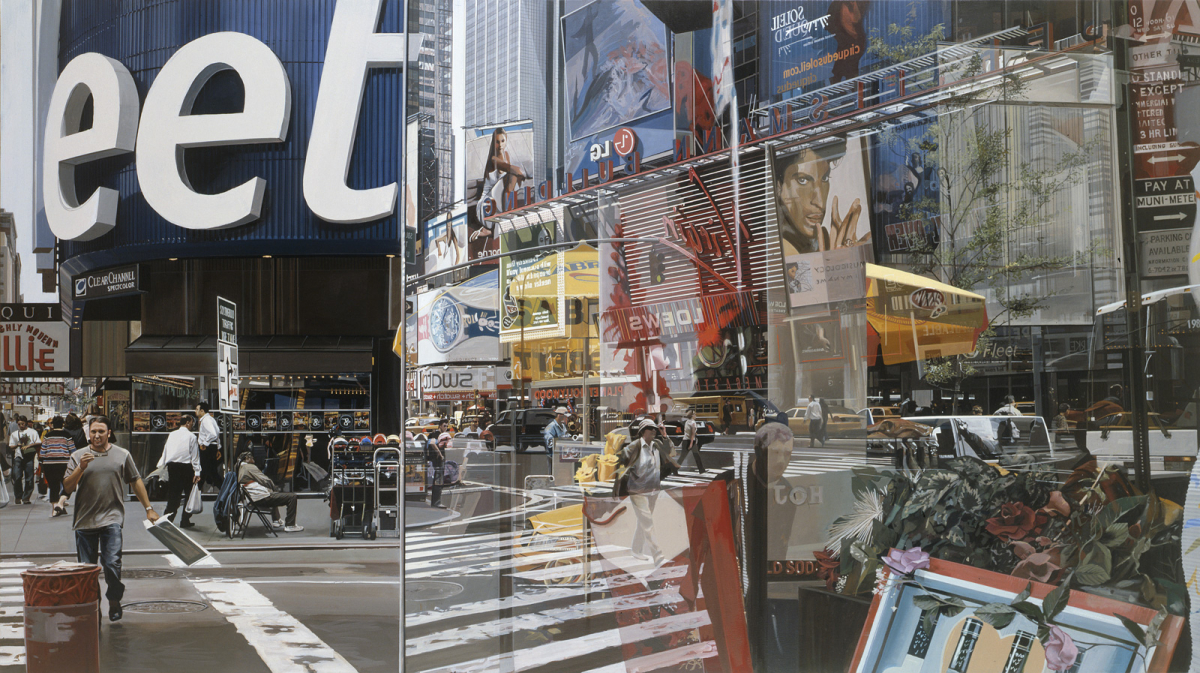 Richard Estes: Times Square, 2004