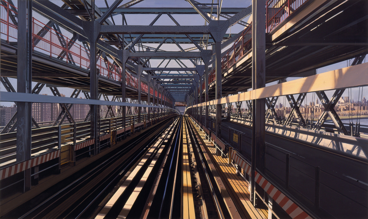 Richard Estes: Williamsburg Bridge, 2006