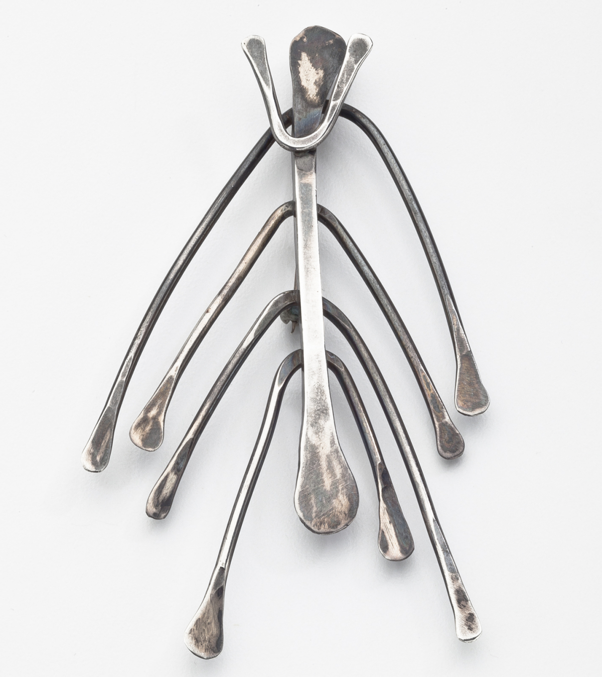  “Fishbone” Pendant, circa 1940s 