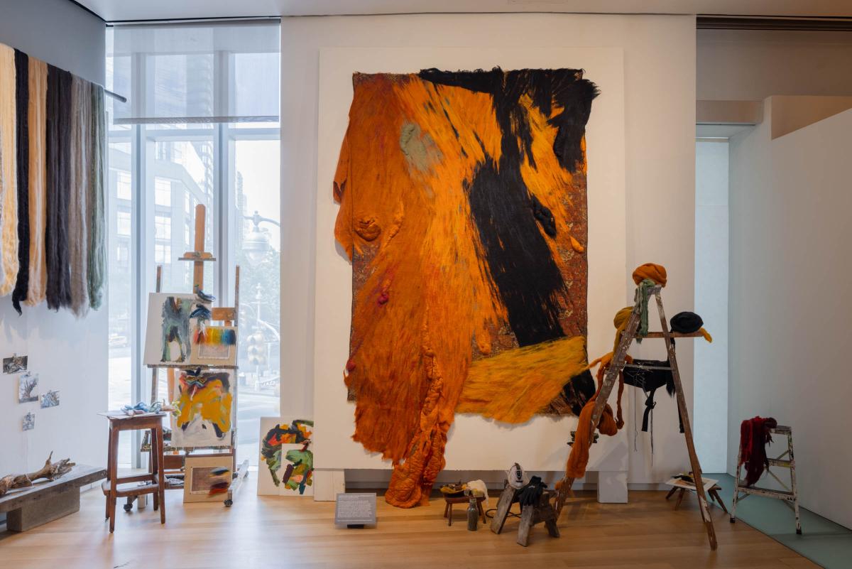Dana Barnes: Untamed Gestures at the Museum of Arts and Design. 
